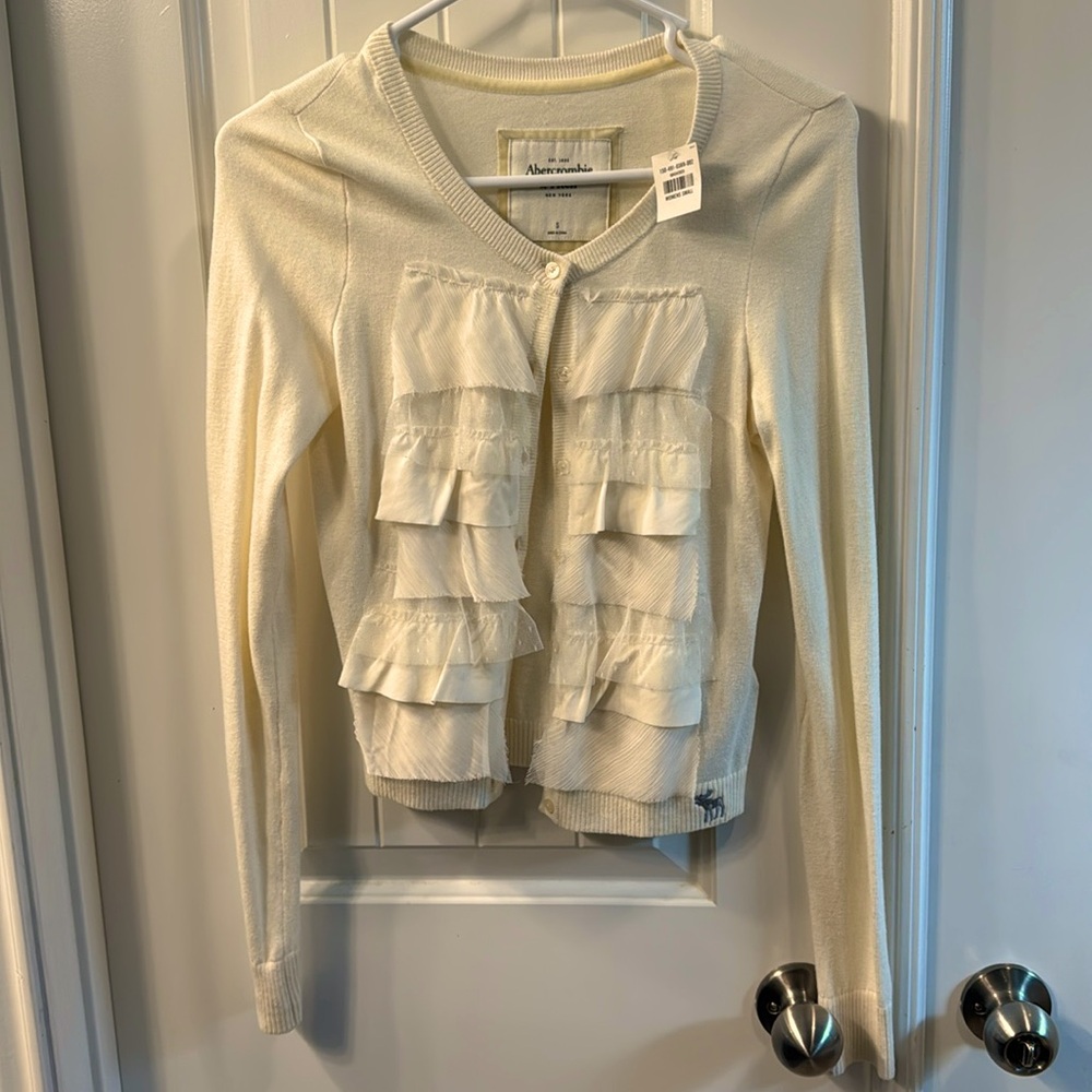 Abercrombie and Fitch cardigan, NWT, S